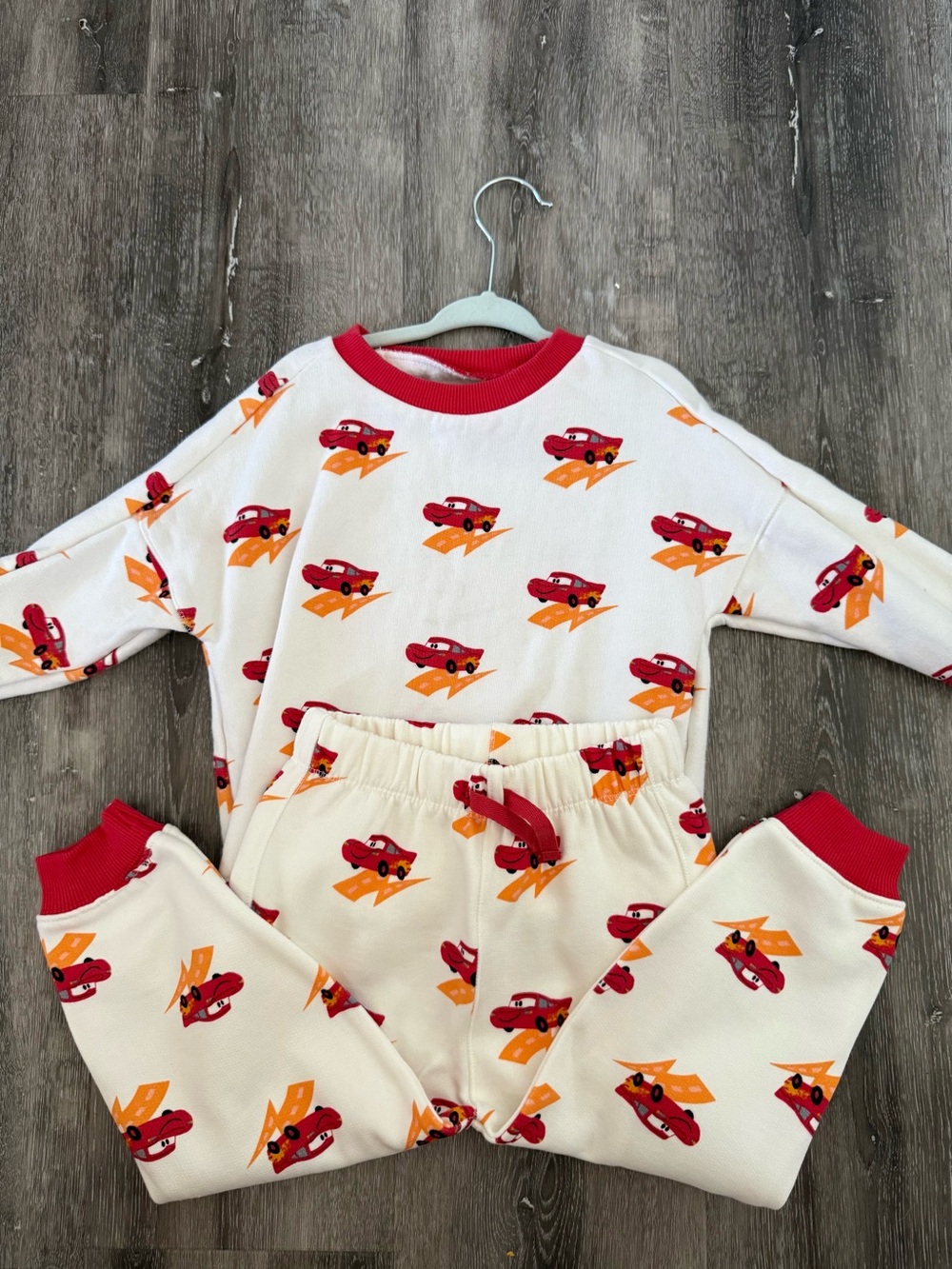 Monica + Andy x Lightning McQueen L/S set